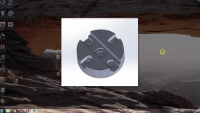 قالب سازی در نرم افزار solidworks قطعه 5