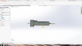 قالب سازی در نرم افزار solidworks قطعه 3