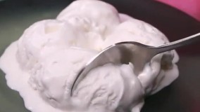 طرز تهیه بستنی وانیلی خانگی