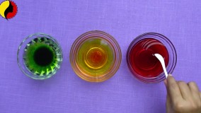 آشپزی پختن برنج رنگین کمانی شیرین