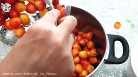 طرز تهیه مربا: مربای گیلاس خوشمزه و خوش رنگ