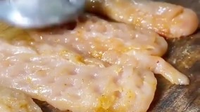 شنیتسل مرغ بلامونیکا