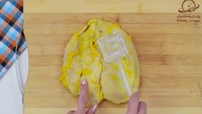 رولت مرغ و سبزیجات یه غذای خوشمزه و لذیذ برای مجالس