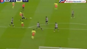 خلاصه بازی نیوکاسل ۰-۲ منچسترسیتی