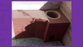 تنور سنتی گلی برای باغ و ویلا و منزل