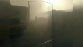 محوطه تاریخی ربع رشیدی در تبریز آتش گرفت !