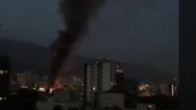 آتش سوزی و انفجار مهیب در شمال تهران؟!