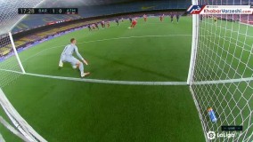 خلاصه بازی بارسلونا ۲-۲ اتلتیکومادرید