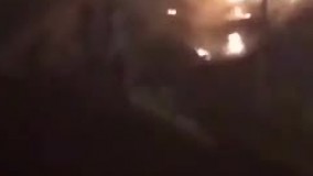 آتش سوزی در اوین