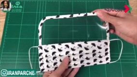 آموزش دوخت ماسک دارای محافظ چشم