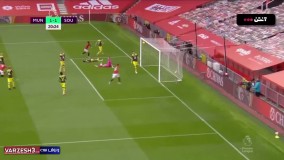 خلاصه بازی منچستریونایتد 2 - ساوتهمپتون 2