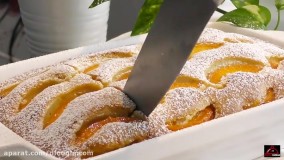 طرز تهیه  کیک شفتالو 
؛  آموزش آشپزی