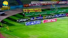 خلاصه بازی پارس جنوبی جم 2 - شهر خودرو 1