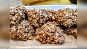 کلوچه لقمه ای موزی