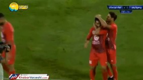 گل پرسپولیس مقابل فولاد توسط نعمتی