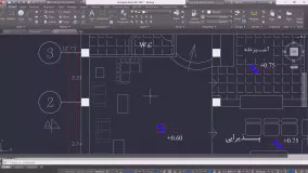 تغیر شفافیت خط در Autocad