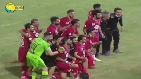 جشن قهرمانی و شادی بازیکنان پرسپولیس