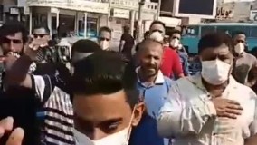 سینه‌زنی اعتراضی کارگران نیشکر هفت‌تپه