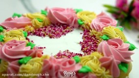 آموزش طرز تهیه کیک تاج دار ساده