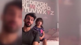 لطیفه‌گویی دلنشین دختر حسین ماهینی