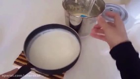 درست کردن بستنی در خانه