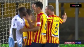 اخراج پاتریک به دلیل گاز گرفتن بازیکن لچه !