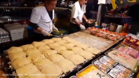 کلیپ خلاقانه چینی ها از آماده کردن غذا در محیط کسب کار