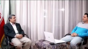 صحبت های احمدی نژاد درباره معین