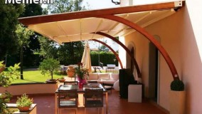 سایبان ریموتدار خاص کافی شاپ