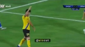 جدیدترین سوتی جواد خیابانی هنگام گزارش