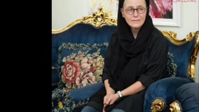 بازیگران سیاه پوش برای وداع با ماه چهره خلیلی