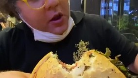 نحوه تیست برگر و پیتزا هیزمی الف