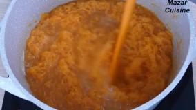 پخت حلوای زردک فقط با دو مواد لازم