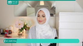 آموزش بستن شال طرحدار دخترانه