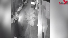 لحظه سرقت شبانه از خانه زن تهرانی