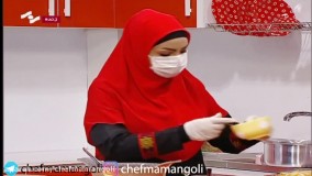 طرز تهیه مرغ شکم پر نمکی ؛ برنامه مل ترمی