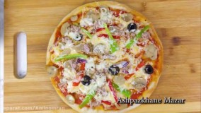 طرز تهیه پیتزای خوشمزه با آسانترین روش بدون فر