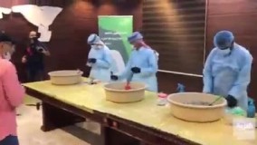 ضد عفونی و بسته‌‌ بندی سنگ‌ریزه های جمرات