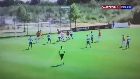 گلزنی عزت‌اللهی در اولین بازی برای وایله دانمارک