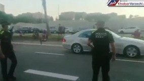 تجمع هواداران بارسا با شنیدن خبر جدایی مسی