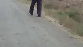 عزاداری تک نفره پیرمرد روستایی