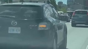 راهپیمایی محرم با خودرو در تورنتو