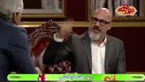 کنایه امیر آقایی به گزارشگر فوتبال در دورهمی