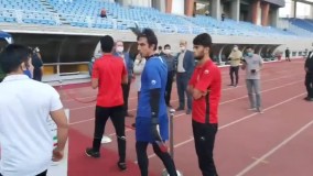 خوش و بش رحمتی با استقلالی‌ها