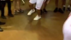 رقص شمالی بازیکنان پرسپولیس در رختکن