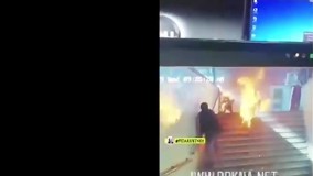 تکان دهنده ترین فیلم از انفجار بیروت ؛ مردم زنده زنده آتش گرفتند