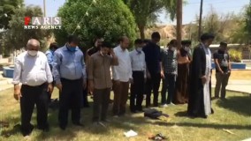 امام جمعه اهواز در جمع کارگران معترض نیشکر هفت تپه اهواز