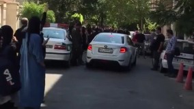 حضور هواداران معترض پرسپولیس مقابل باشگاه