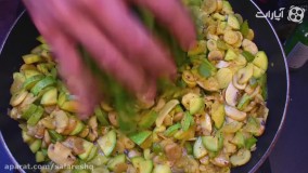 طرز تهیه لازانیا جدید با  سبزیجات