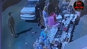 کیف‌ قاپی در میدان شوش در کسری از ثانیه!